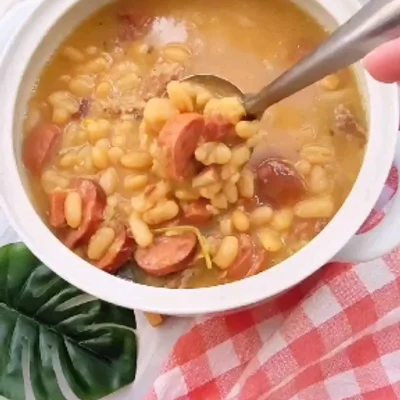 Recipe of White bean on the DeliRec recipe website