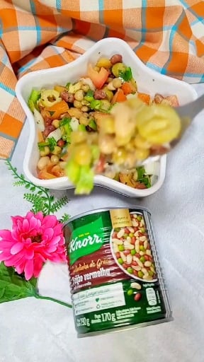 Photo of the red bean salad – recipe of red bean salad on DeliRec