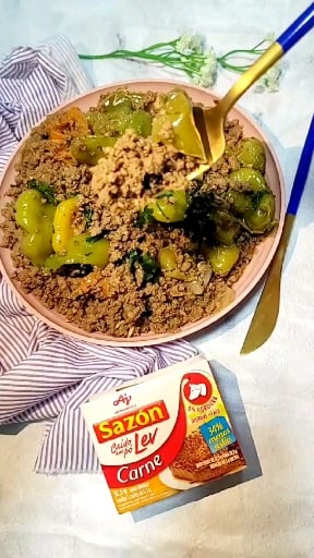 Photo of the Ground Beef with Cambuci Pepper – recipe of Ground Beef with Cambuci Pepper on DeliRec