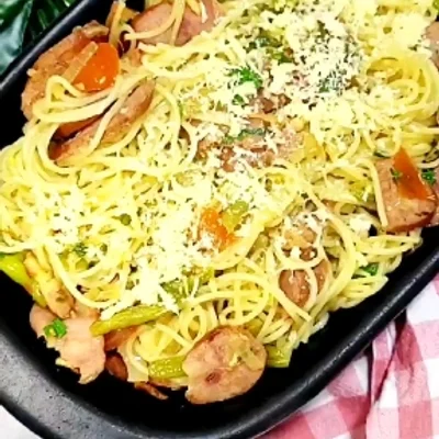Recipe of Pasta with Calabrese Sausage on the DeliRec recipe website