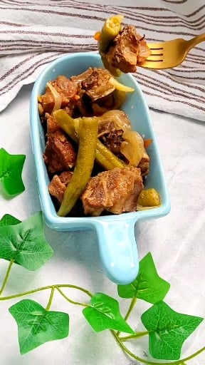 Photo of the ribs with okra – recipe of ribs with okra on DeliRec