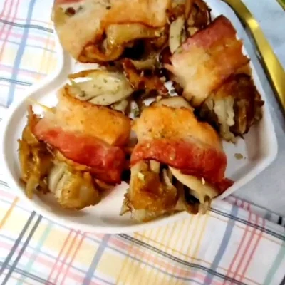 Recipe of Shimeji with Bacon on the DeliRec recipe website