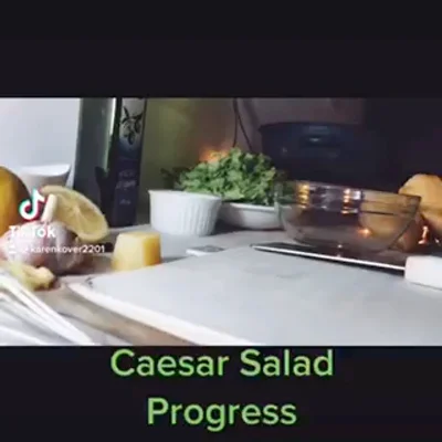Receita de Caesar Salad  no site de receitas DeliRec