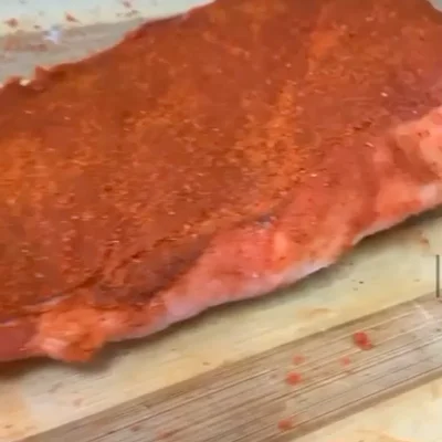 Recipe of Pork ribs with barbecue on the DeliRec recipe website