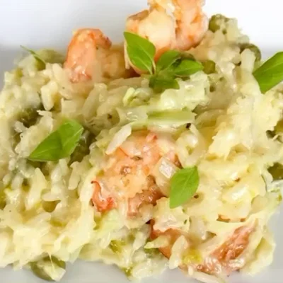 Recipe of Shrimp Creamy Rice on the DeliRec recipe website