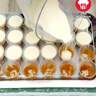 Recipe of Caramel popsicle in the cup on the DeliRec recipe website