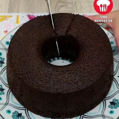 Recipe of Chocolate cake with caramel on the DeliRec recipe website