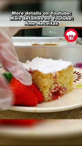 Photo of the Cake stuffed with strawberry – recipe of Cake stuffed with strawberry on DeliRec