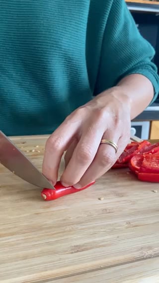 Photo of the Girl's finger pepper paste – recipe of Girl's finger pepper paste on DeliRec