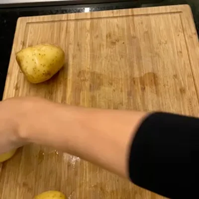 Receta de patata rústica en el sitio web de recetas de DeliRec