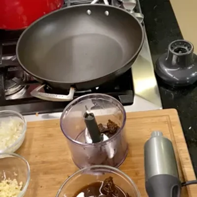 Recipe of Mushroom pasta with filet mignon on the DeliRec recipe website