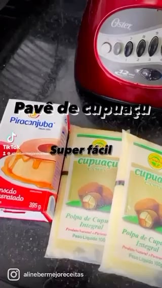 Photo of the Cupuaçu pavé – recipe of Cupuaçu pavé on DeliRec