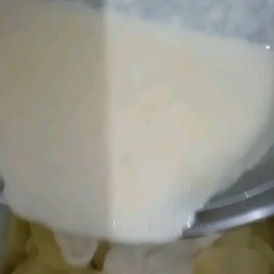 Recipe of baked creamy potato on the DeliRec recipe website