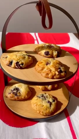 Photo of the White chocolate blueberry cookie – recipe of White chocolate blueberry cookie on DeliRec