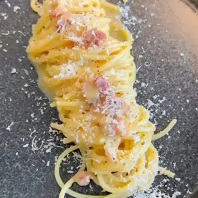 Recipe of Pasta Carbonara on the DeliRec recipe website