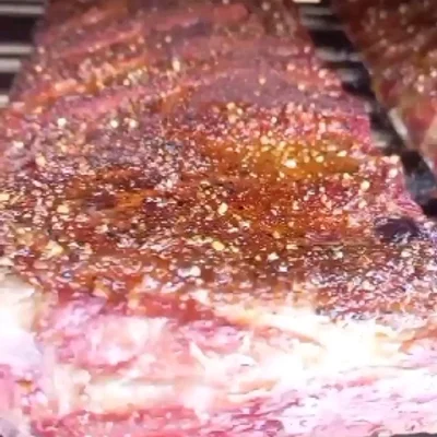 Recipe of smoked pork rib on the DeliRec recipe website