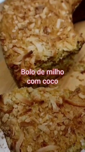 Foto da Bolo de milho com coco - receita de Bolo de milho com coco no DeliRec