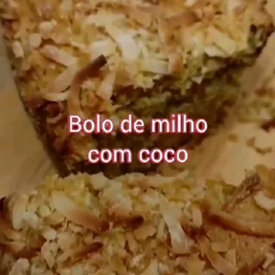 Recipe of Corn Cake With Coconut on the DeliRec recipe website