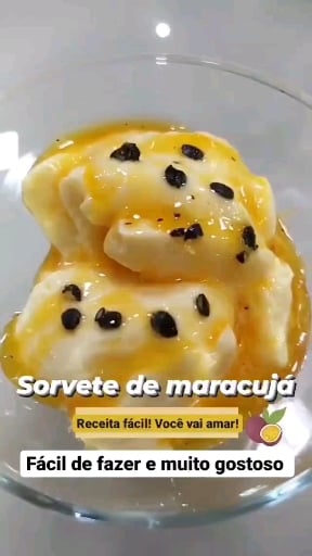 Foto da Sorvete de maracujá  - receita de Sorvete de maracujá  no DeliRec