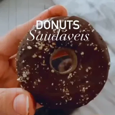 Receita de Donuts Saudáveis  no site de receitas DeliRec