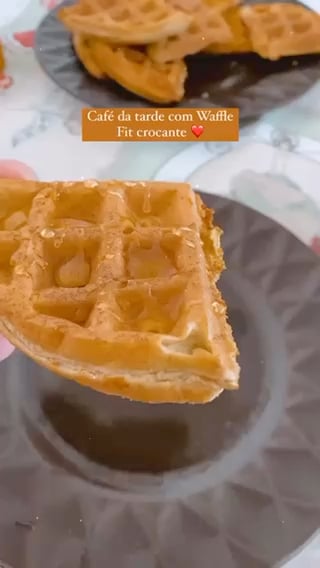 Foto da Waffle saudável  - receita de Waffle saudável  no DeliRec