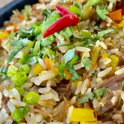 Recipe of Oxtail rice on the DeliRec recipe website