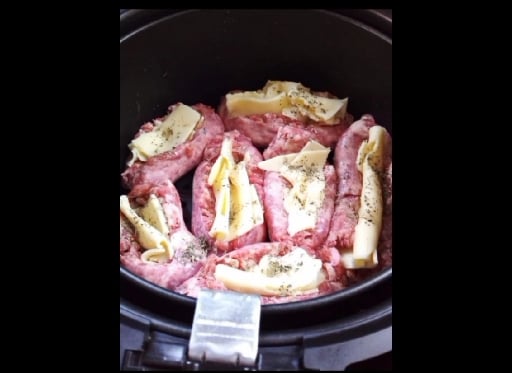 Photo of the Stuffed sausage in the airfryer – recipe of Stuffed sausage in the airfryer on DeliRec