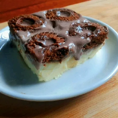 Recipe of Pineapple dessert with chocolate on the DeliRec recipe website