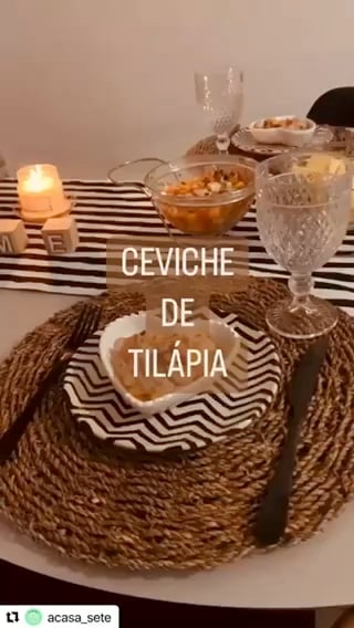 Foto della tilapia ceviche - ricetta di tilapia ceviche nel DeliRec