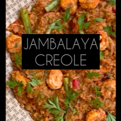 Recipe of creole jamabalaya on the DeliRec recipe website