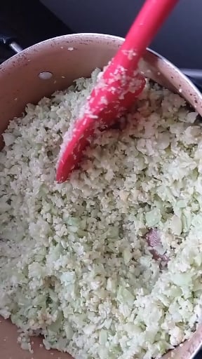 Photo of the Cauliflower rice @gastaofitness – recipe of Cauliflower rice @gastaofitness on DeliRec