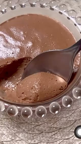 Foto da Mousse de Chocolate Clássico  - receita de Mousse de Chocolate Clássico  no DeliRec